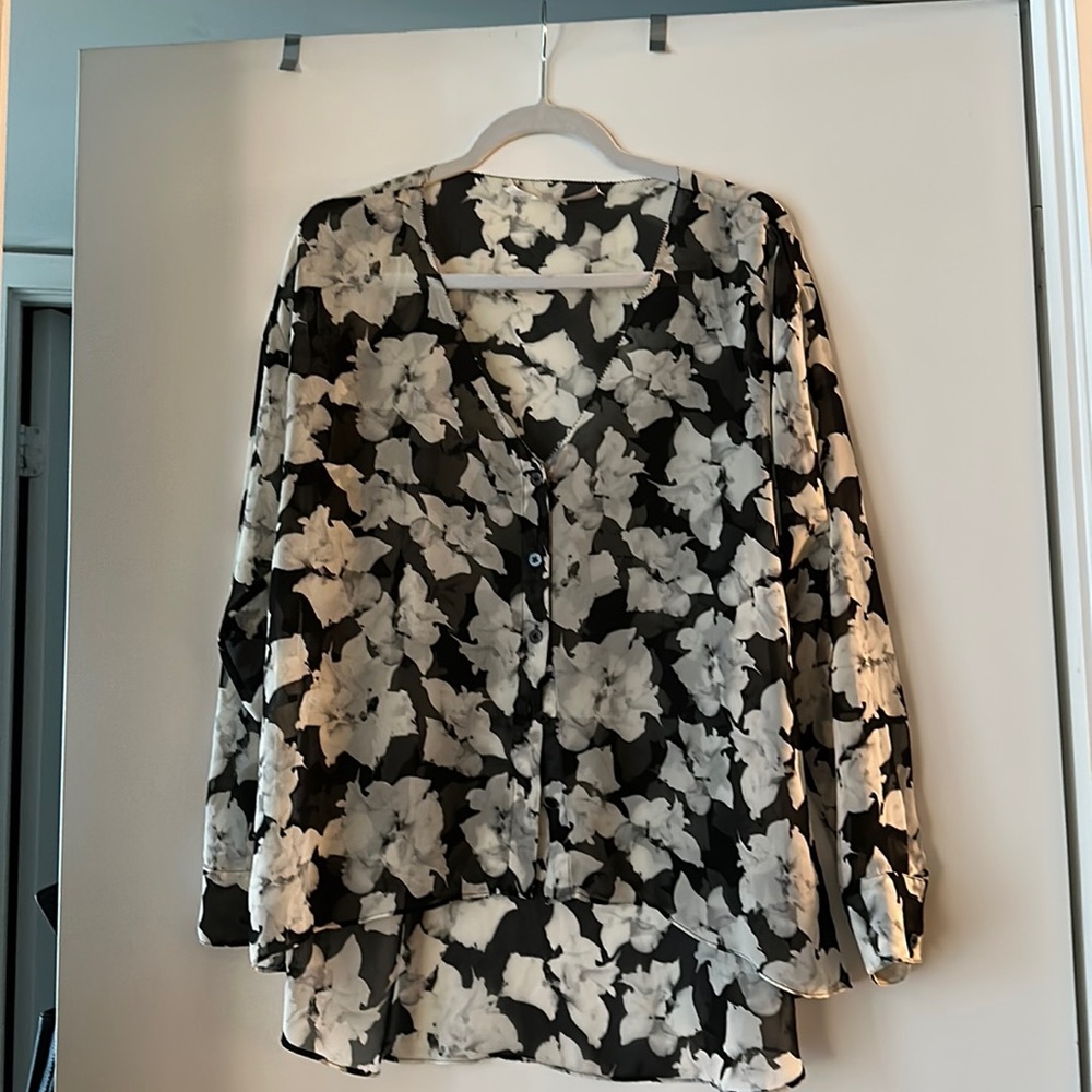 Rachel Roy Floral Blouse